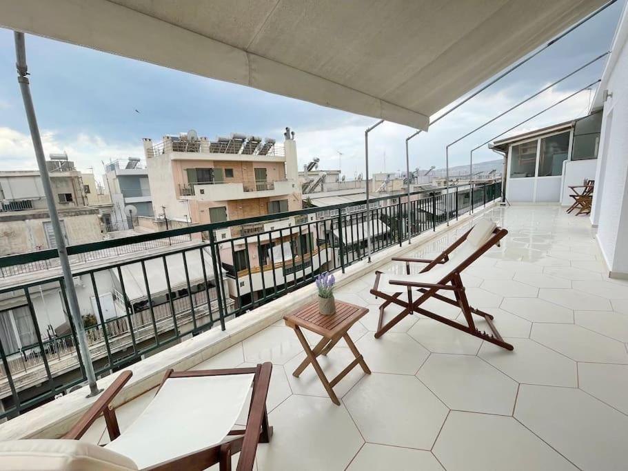 Amazing Top-Floor Oasis Lejlighed Athen Eksteriør billede