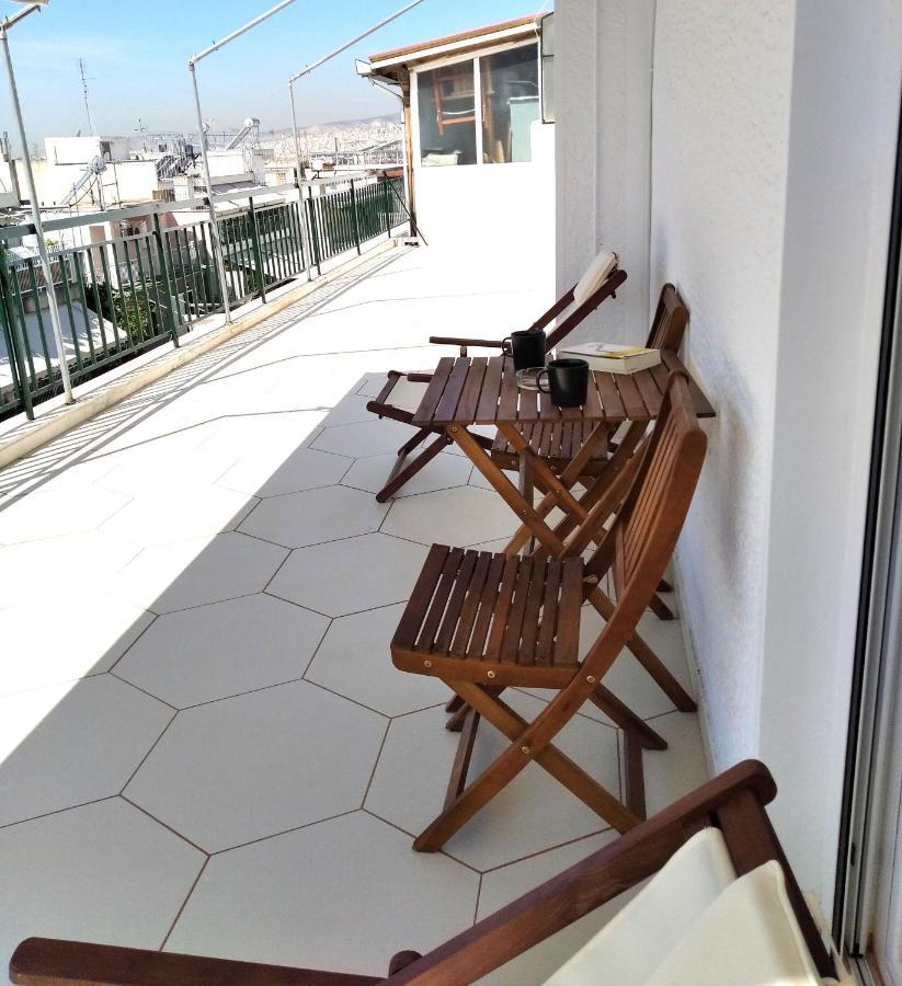 Amazing Top-Floor Oasis Lejlighed Athen Eksteriør billede